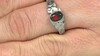 Anillo en plata con Ópalo de Mezezo (SAELOCANA)