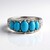 Anello in argento con Turchese Sleeping Beauty