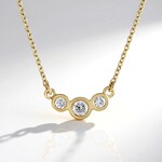 Collana in oro con Diamante IF (G) (de Melo Gold)