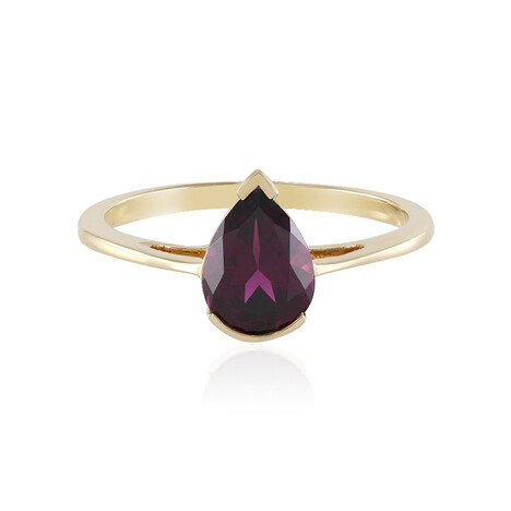 Magenta-Granat-Goldring