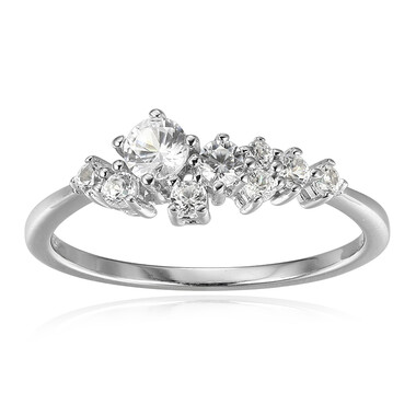 Anello in argento con Zircone