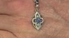 Pendentif en argent et Tanzanite non chauffée
