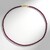 Collana in argento con Granato Mozambico