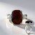Anello in argento con Pietersite Dorata
