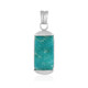 Amazonite Silver Pendant (Bali Barong)