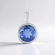 Colour Change Fluorite Silver Pendant