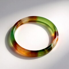 Anello con Agata Multicolor