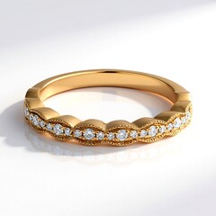 Anello in oro con Diamante SI1 (H)