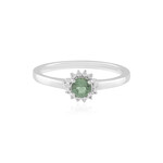 Chrom-Apatit-Silberring