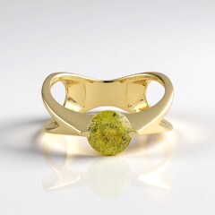 Anello in oro con Sfene (de Melo Gold)