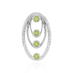 Colgante en plata con Peridoto (de Melo Essence)