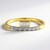 Anello in oro con Diamante SI1 (G) (Annette)