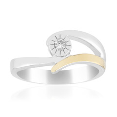 I1 (G) Brillant-Silberring