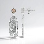 Orecchini in argento con Opale di Welo (MONOSONO COLLECTION)