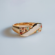 Bague en argent et Pierre de Lune blanche (KM by Juwelo)