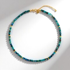 Collana in argento con Crisocolla