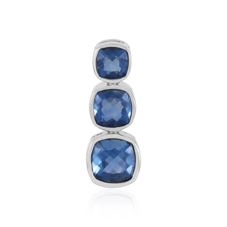 Ciondolo in argento con Fluorite Cangiante (MONOSONO COLLECTION)