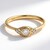 Anello in oro con Diamante SI1 (H) (CIRARI)