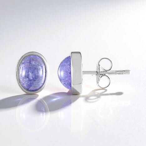 Orecchini in argento con Tanzanite
