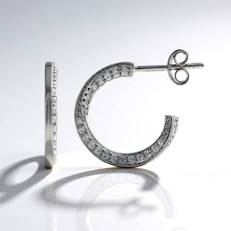 Orecchini in argento con Zircone