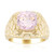 9K Brazilian Kunzite Gold Ring (de Melo Gold)
