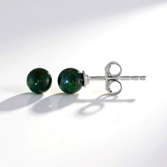 Orecchini in argento con Opale Mezezo (de Melo Essence)