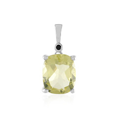 Ciondolo in argento con Quarzo Limone