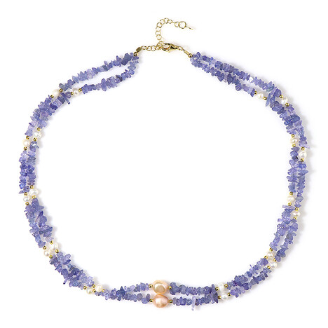 Collana in argento con Tanzanite