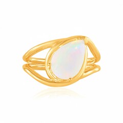 AAA-Welo-Opal-Silberring (de Melo Essence)