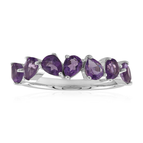 Amethyst-Silberring
