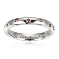 Anillo en plata con Rodolita
