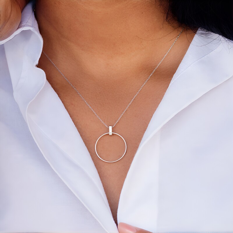 Ciondolo in argento con Madreperla