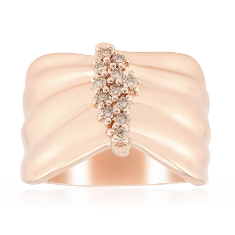 Anillo en plata con Diamante rosa de Francia Argyle I1 (Annette)