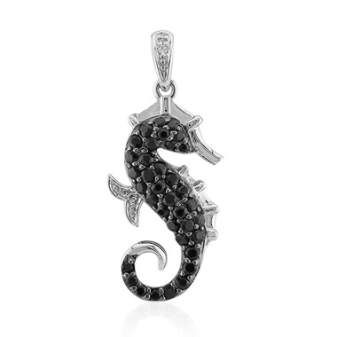 Ciondolo in argento con Onice Nero