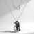 Collana in argento con Perla d'Acqua Dolce Bianca