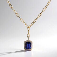 Collana in oro con Tanzanite AAA (CIRARI)