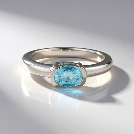 Anello in argento con Zircone Ratanakiri