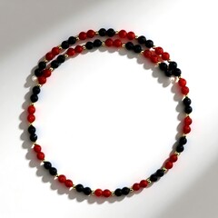 Collana rigida in acciaio con Onice Nero