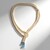 Collier en or et Topaze de Marambaia (Michelle Albala)
