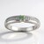 Anello in argento con Demantoide del Madagascar (John Ferry)