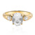 Mexikanischer Hyalith-Opal-Goldring
