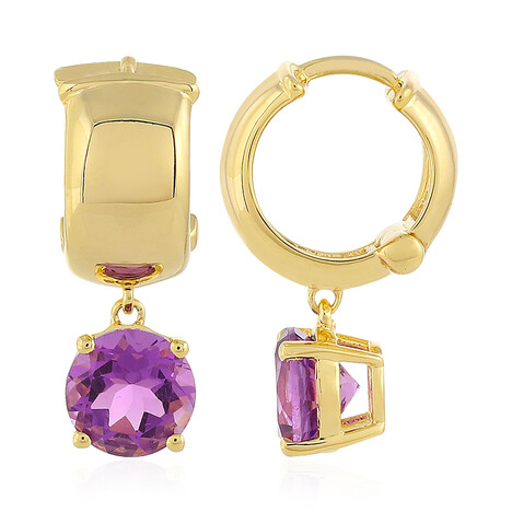 Amethyst-Silberohrringe