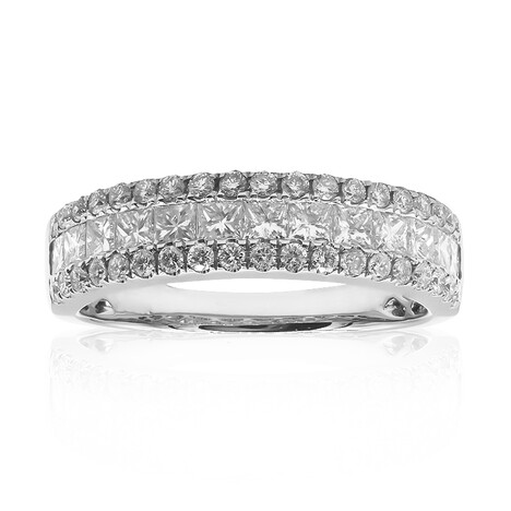 Gouden ring met SI1 (H) Diamanten (CIRARI)