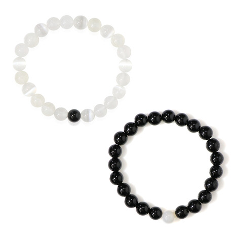 Brazalete con Ónix negro