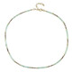 Collier en argent et Diamant champagne (Riya)