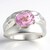 Anello in argento con Kunzite (Pallanova)