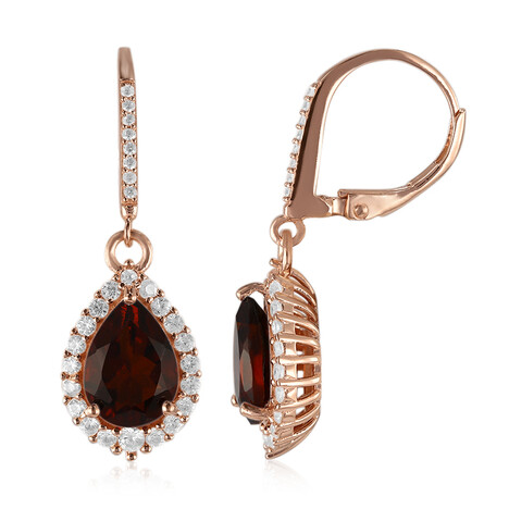 Orecchini in argento con Citrino Madeira