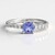 Bague en argent et Tanzanite