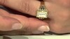 Zilveren ring met een zirkoon (Adela Silber)