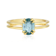 Anillo en plata con Zircón de Ratanak Kirí (Adela Silber)